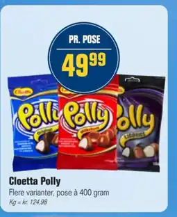 Otto Duborg Cloetta Polly tilbud