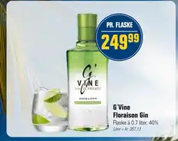 Otto Duborg G'Vine Floraison Gin tilbud