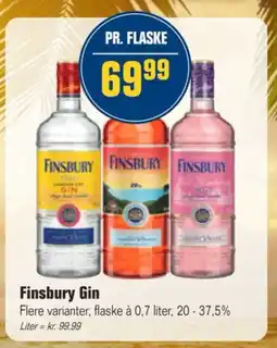 Otto Duborg FINSBURY Gin tilbud