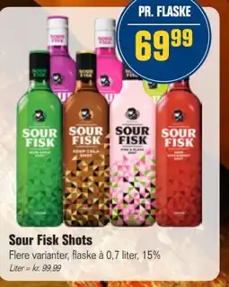 Otto Duborg Sour Fisk Shots tilbud