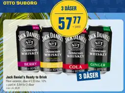 Otto Duborg JACK DANIEL'S Ready to Drink tilbud
