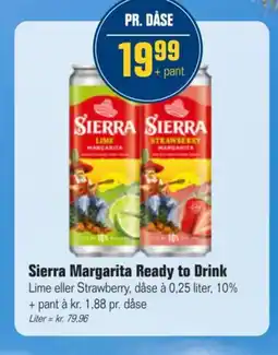 Otto Duborg Sierra Margarita Ready to Drink tilbud