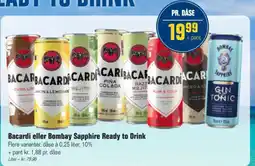 Otto Duborg BACARDI eller Bombay Sapphire Ready to Drink tilbud