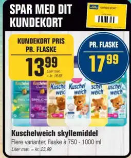 Otto Duborg Kuschelweich skyllemiddel tilbud