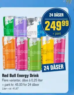 Otto Duborg Red Bull Energy Drink tilbud