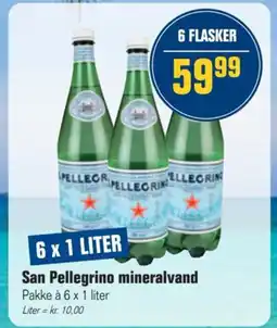 Otto Duborg San Pellegrino mineralvand tilbud