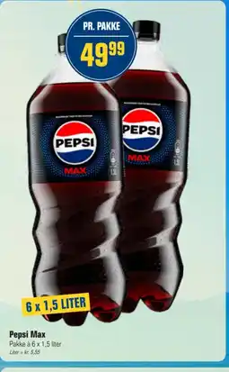 Otto Duborg PEPSI Max tilbud
