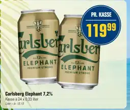 Otto Duborg Carlsberg Elephant 7,2% tilbud