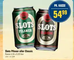 Otto Duborg Slots Pilsner eller Classic tilbud
