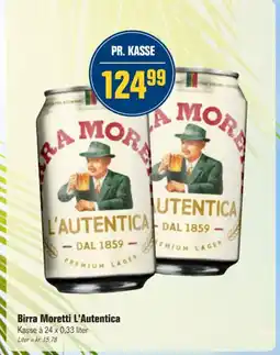 Otto Duborg Birra Moretti L'Autentica tilbud