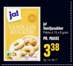 Otto Duborg Ja! Vaniljesukker tilbud
