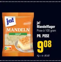 Otto Duborg Ja! Mandelflager tilbud