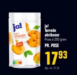 Otto Duborg Ja! Tørrede abrikoser tilbud