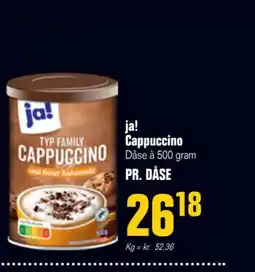 Otto Duborg Ja! Cappuccino tilbud