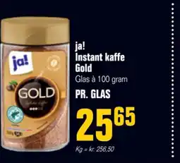 Otto Duborg Ja! Instant kaffe Gold tilbud