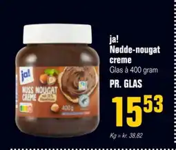 Otto Duborg Ja! Nødde-nougat creme tilbud