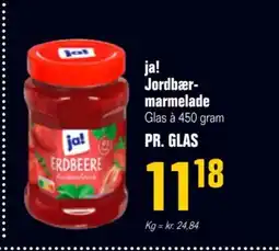 Otto Duborg Ja! Jordbær- marmelade tilbud