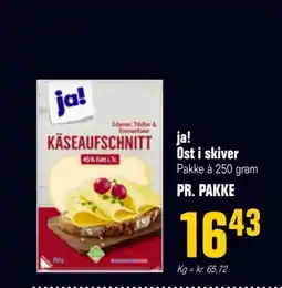 Otto Duborg Ja! Ost i skiver tilbud