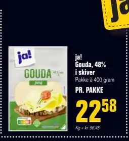 Otto Duborg Ja! Gouda, 48% i skiver tilbud