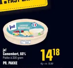 Otto Duborg Ja! Camembert, 60% tilbud