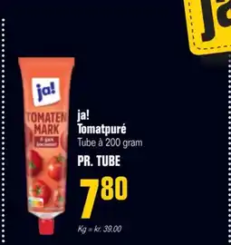 Otto Duborg Ja! Tomatpuré tilbud