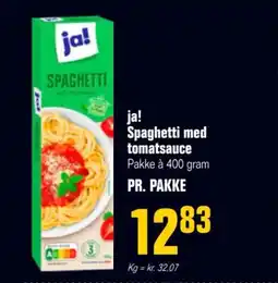 Otto Duborg Ja! Spaghetti med tomatsauce tilbud