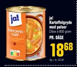 Otto Duborg Ja! Kartoffelgryde med pølser tilbud