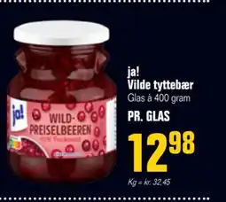 Otto Duborg Ja! Vilde tyttebær tilbud