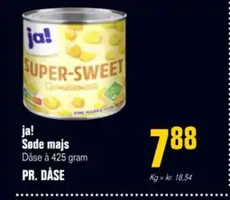 Otto Duborg Ja! Søde majs tilbud