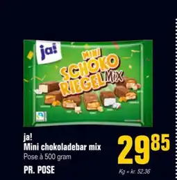 Otto Duborg Ja! Mini chokoladebar mix tilbud