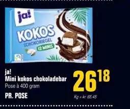 Otto Duborg Ja! Mini kokos chokoladebar tilbud