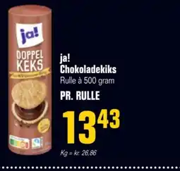 Otto Duborg Ja! Chokoladekiks tilbud
