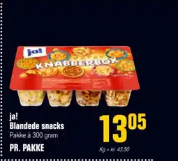 Otto Duborg Ja! Blandede snacks tilbud