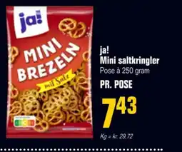 Otto Duborg Ja! Mini saltkringler tilbud
