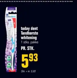 Otto Duborg Today dent Tandbørste whitening tilbud