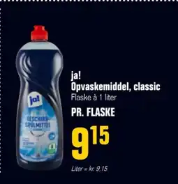 Otto Duborg Ja! Opvaskemiddel, classic tilbud