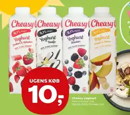 Kvickly Cheasy yoghurt tilbud