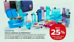 Kvickly Sistema madkasser og drikkeflasker tilbud