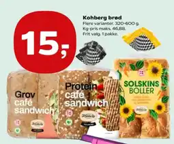 Kvickly Kohberg brød tilbud
