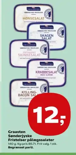 Kvickly Graasten Sønderjyske Fristelser pålægssalater tilbud