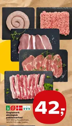 Kvickly Änglamark økologisk pakkemarked tilbud