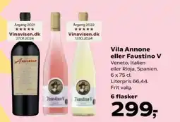 Kvickly Vila Annone eller Faustino V tilbud
