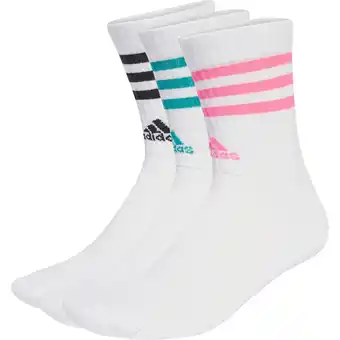 Sport 24 adidas 3-Stripes Crew 3-Pak Strømper tilbud