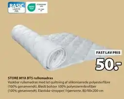 JYSK STORE MYA BT5 rullemadras, DKK 50 tilbud