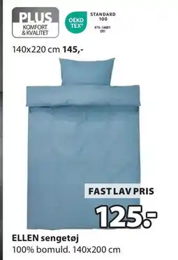 JYSK ELLEN sengetøj tilbud