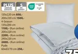 JYSK Pude, DKK 250 tilbud