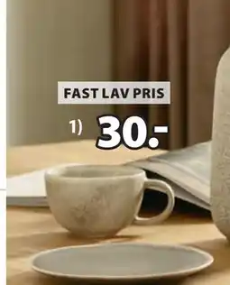 JYSK DANFRED krus, DKK 30 tilbud