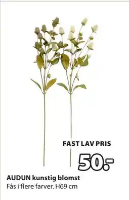JYSK AUDUN kunstig blomst, DKK 50 tilbud