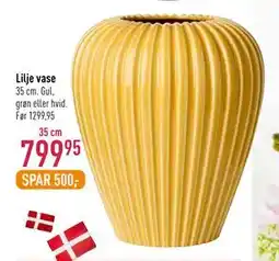 Imerco Lilje vase, DKK 799.95 tilbud