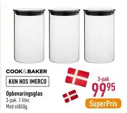 Imerco Opbevaringsglas, DKK 99.95 tilbud